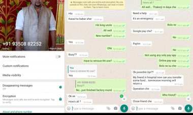 पहचान का व्यक्ति व्हाट्सप्प, एस एम एस  या ईमेल से पैसे मांगे तो यह फ़्राड हो सकता है