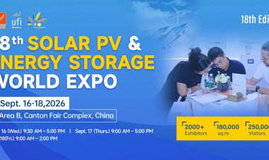 18th Solar PV and Energy Storage World Expo 2026 is scheduled in Guangzou, China in September 2026